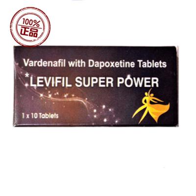 Levifil Super Power|印度艾力達雙效片|強效助勃增硬|超長延時壯陽10粒一盒