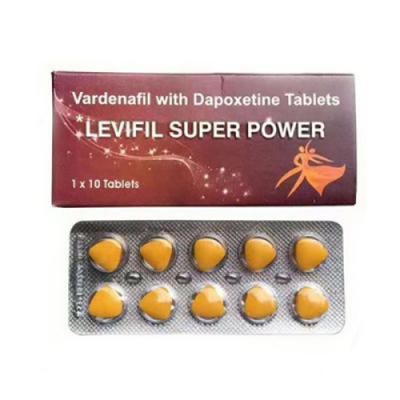 Levifil Super Power|印度艾力達雙效片|強效助勃增硬|超長延時壯陽10粒一盒