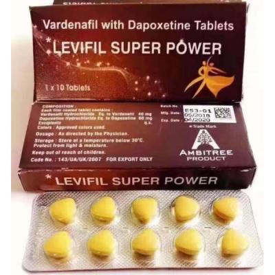 Levifil Super Power|印度艾力達雙效片|強效助勃增硬|超長延時壯陽10粒一盒